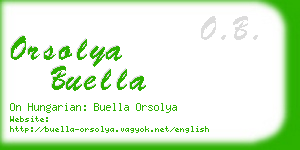 orsolya buella business card